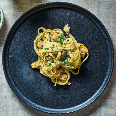 Sourdough Tagliatelle with Clams